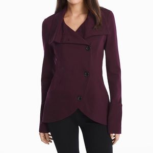 🆕 WHBM Asymmetrical Button-Front Jacket
